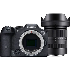 Canon Dual Memory Card Slots Mirrorless Cameras Canon EOS R7 + 18-50mm F2.8