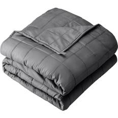 Bare Home Minimalist Weight Blanket Gray (152.4x101.6cm)