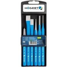 Mejsel Hogert HT3B710 Technik Mejsel & håljärnssats 6stk Verktygsset