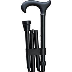 Sundhedsplejeprodukter Gastrock walking stick derby-faltstock soft-ergonomic Black