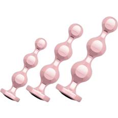 Metal Butt Plug 3-pcs Set