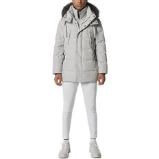 Andrew Marc Gattaca Parka With Detachable Hood - Moon