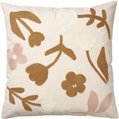 Broste Copenhagen Rosita Kuddfodral 50x50 cm Brun Kuddöverdrag Brun, Rosa (50x50cm)