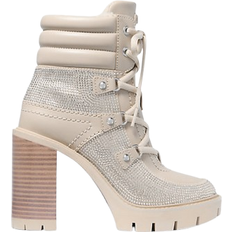 Natural Boots Michael Kors Asher Crystal Embellished - Bone