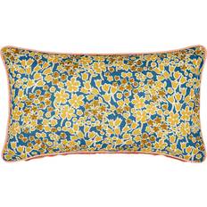 Gold Complete Decoration Pillows Honey Ditsy Cushion 30cm H x 50cm W x 15cm D Complete Decoration Pillows Gold, Yellow