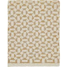 Gold Blankets Joules Honey & Crumpets Geo Throw 140 x 200 cm Blankets Gold (152.4x)
