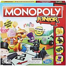 Hasbro Monopoly Junior Board Game 4 Players