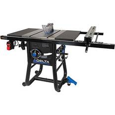 Table Saws Delta 36-725T2 Contractor Table Saw with 30" Rip Capacity and Steel Extension Wing