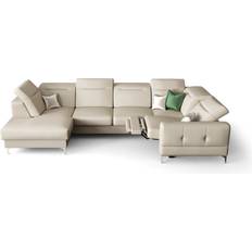 Komfortmøbler Mali Max II Relax Læder Hjørnesofa - Højre U-8 Sofa 350cm