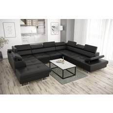 Komfortmøbler Galakse Max I Læder Hjørnesofa - Højre K-70 Sofa 350cm