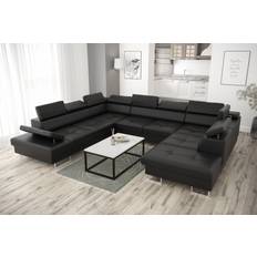 Komfortmøbler Galakse Max I Læder Hjørnesofa - Venstre K-70 Sofa 350cm