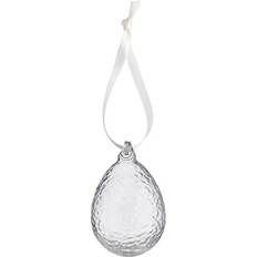 Beige - Glas Julepynt Cooee Design Gry Æg Påskeophæng 2-pak Juletræspynt 2stk