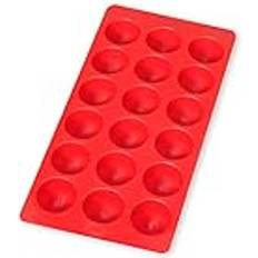 Kökstillbehör Lekue Isbitsbricka Naturgummi Röd 22.3 x 11.5 x 2.7 cm Isform