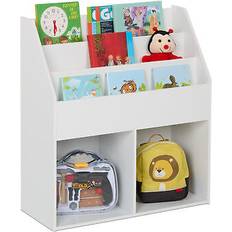 Bücherregale Relaxdays Bücherregal Kinder 79 x 72 x 30 cm