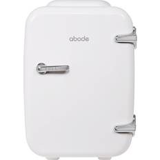 Abode 0.14 L Mini Fridge Silver, White