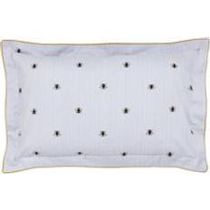 Gold Pillow Cases Joules Botanical Bee Oxford Pillowcase Pillow Case Gold, Blue