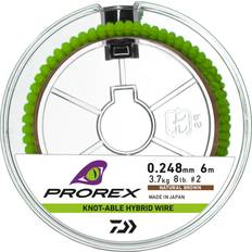 Flätlinor Fiskelinor på rea Daiwa Prorex Hybrid Knottable Wire 6M 2.9Kg