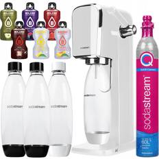Machines à Soda SodaStream Art Saturator White 2 Bottles