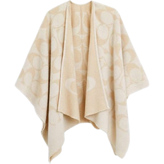 One Size Capes & Ponchos Coach Signature Cape - Chalk