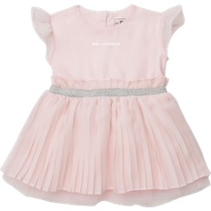 Karl Lagerfeld Baby Metallic Dress - Pink (CW240147510)