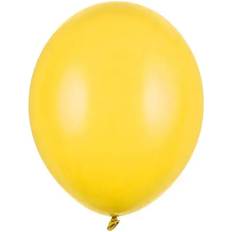 Ljus Latexballonger PartyDeco Pastellballonger 27 cm 10 Stycken Gul