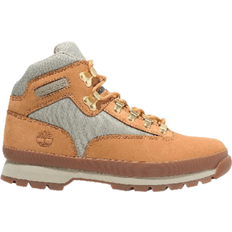 Beige - Man Lace Boots Timberland Euro Hiker Mid Lace-Up - Wheat Nubuck