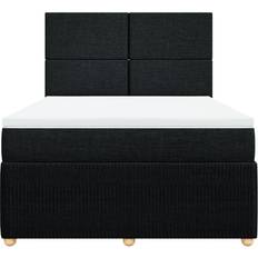 vidaXL Uniform Pattern Boxspringbett 144x200cm