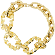 Rabanne XL Link Twist Necklace - Gold