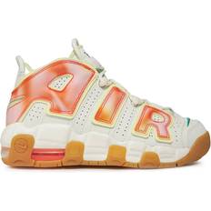 Nike Air More Uptempo GS - Sail/Luminous Green/Gum Light Brown/Stadium Green
