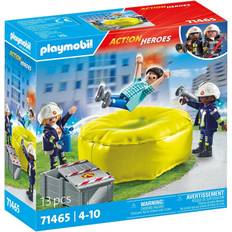 Playmobil Brandweerman Speelgoed Playmobil 71465 Brandweerlieden met luchtkussens