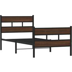 vidaXL Without Mattress With Footboard Sengeramme 80x196cm