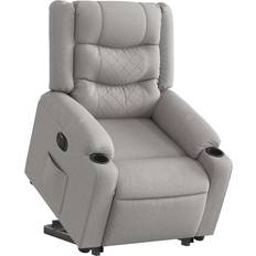 vidaXL 3310281 Cloud Grey Lænestol 99cm