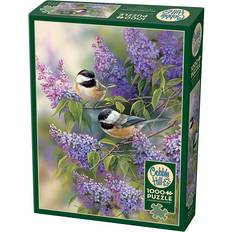 Cobblehill Chickadees & Lilacs 1000 Pieces