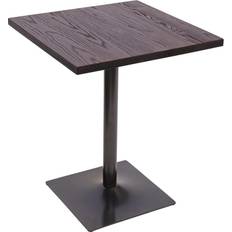 Mendler HWC-H10 Brown Bar Table 60x60cm