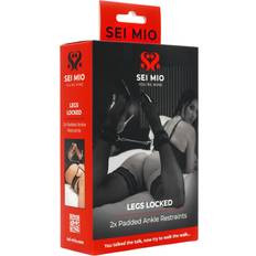 Sei Mio Legs Locked Padded Ankle Restraints 2-pack