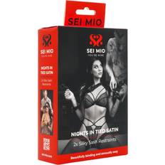 Nights in Tied Satin Silky Sash Restraints 2-pack