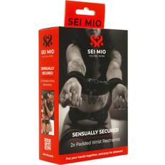 Sei Mio Sensually Secured Padded Wrist Restraints 2-pack