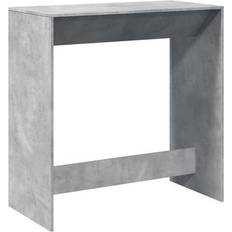 Tafels vidaXL 854430 Cement Grey Bar Table 50x102cm