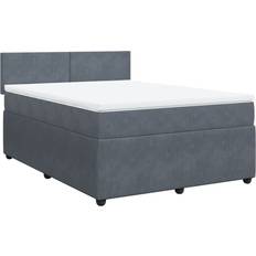 140cm - 190cm Camas vidaXL Box Spring Continental Bed 144x190cm