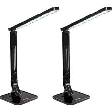 tectake 14W Black Table Lamp