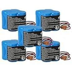 VHBW 5x Battery 2400 mAh 6V Li-MnO2