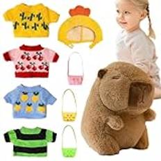 Youding Capybara Gosedjur 9-pack