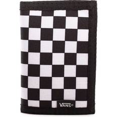 Chequered Wallet - Black