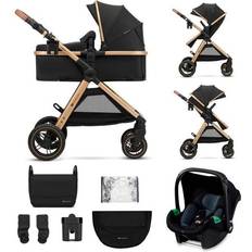 25.0 kg Carritos Kinderkraft ESME 3en1 Pure Black (Sistema de Viaje)