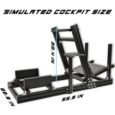 Orren Ellis Anman F1 Racing Simulator 23.6 H x 53.5 W x 31.5 D