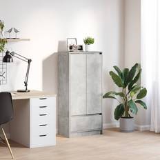 vidaXL Skab Med Skuffe 55.5 x 34 x 119.5 cm Opbevaringsskab