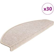 Plastica Tappeti per scala vidaXL 3365755 Beige 24 x 65cm