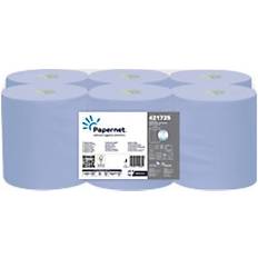 Papernet Hand Towel Centrefeed Blue 6 Rolls of 150 m