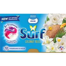 Tablets Textile Cleaners Surf Capsules Coconut Bliss 15 Washes