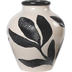 Broste Copenhagen Vaser Broste Copenhagen Herbert 30 cm Keramik Sort Vase